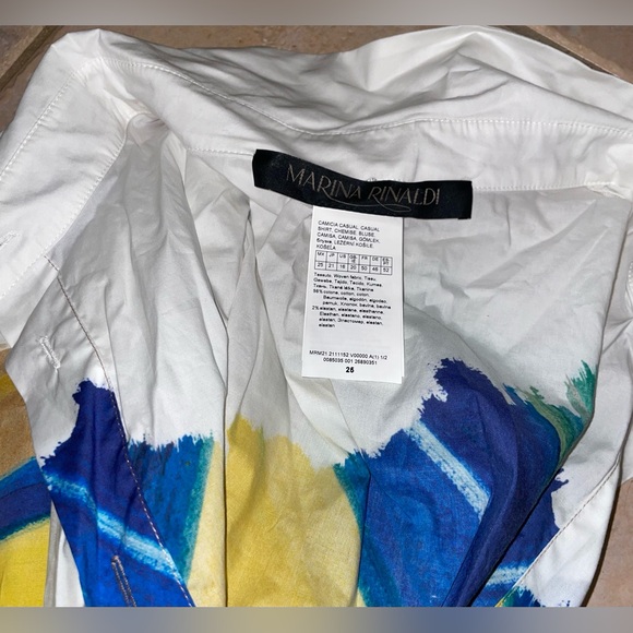 Marina Rinaldi Women’s Top Blouse Plus Size 16 - Picture 7 of 8